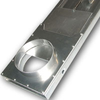 Pneumatic Fabricated Steel and Stainless Steel Blastgates
