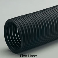 hose flex dust fumes company handling stocks inventories clamps chemical largest material fume